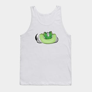 Cute aromantic wyrm dragon Tank Top